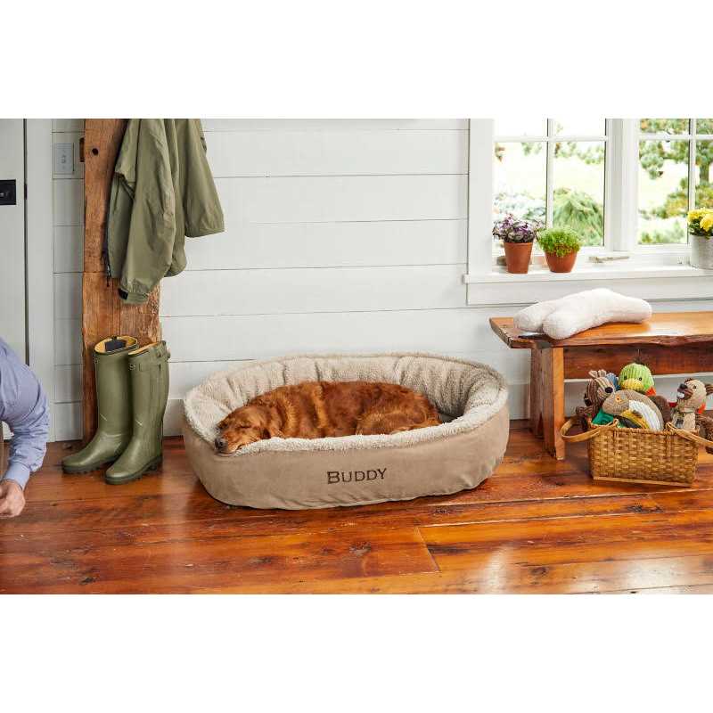 Wraparound Dog Bed with Fleece L471