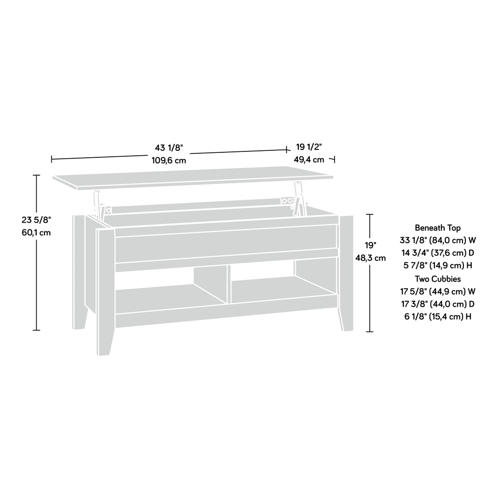 Wood Lift-Top Coffee Table B157669