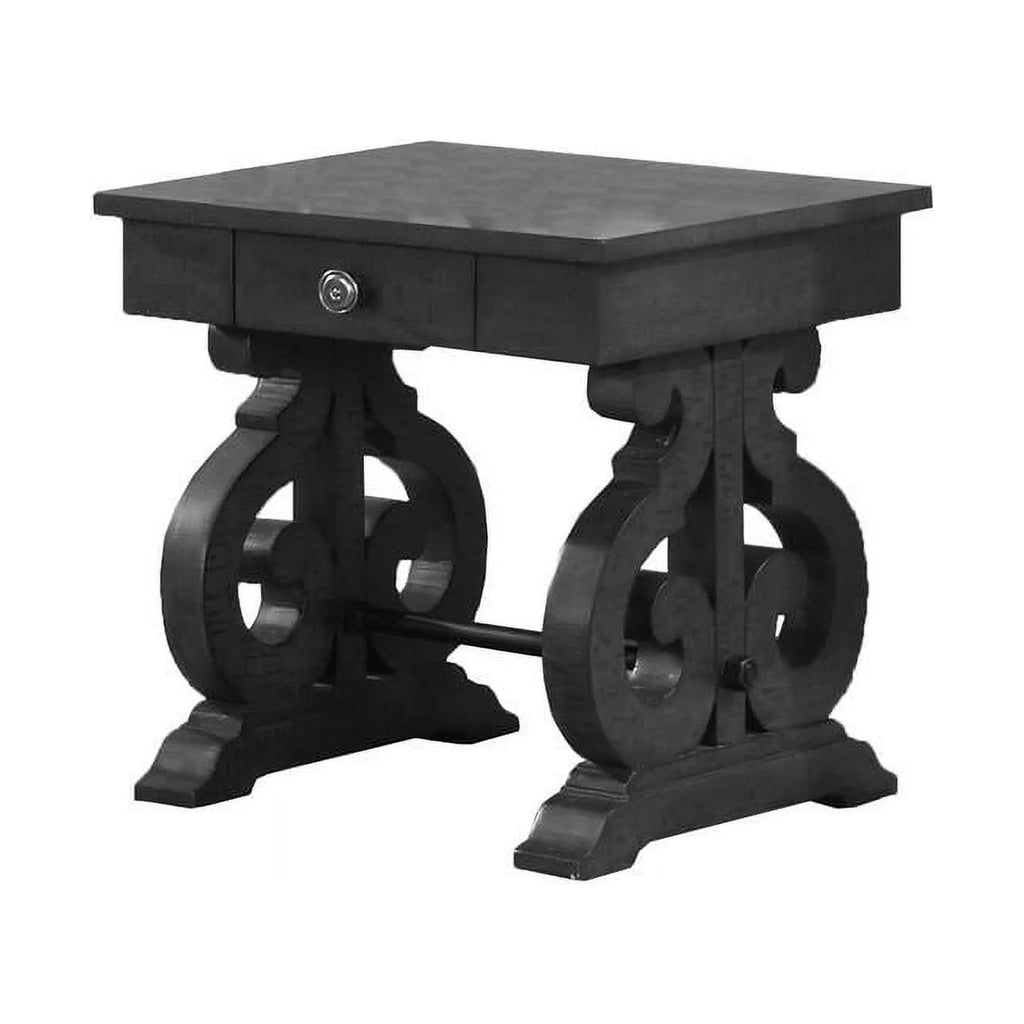 Solid Wood Coffee Table and End Table V16207