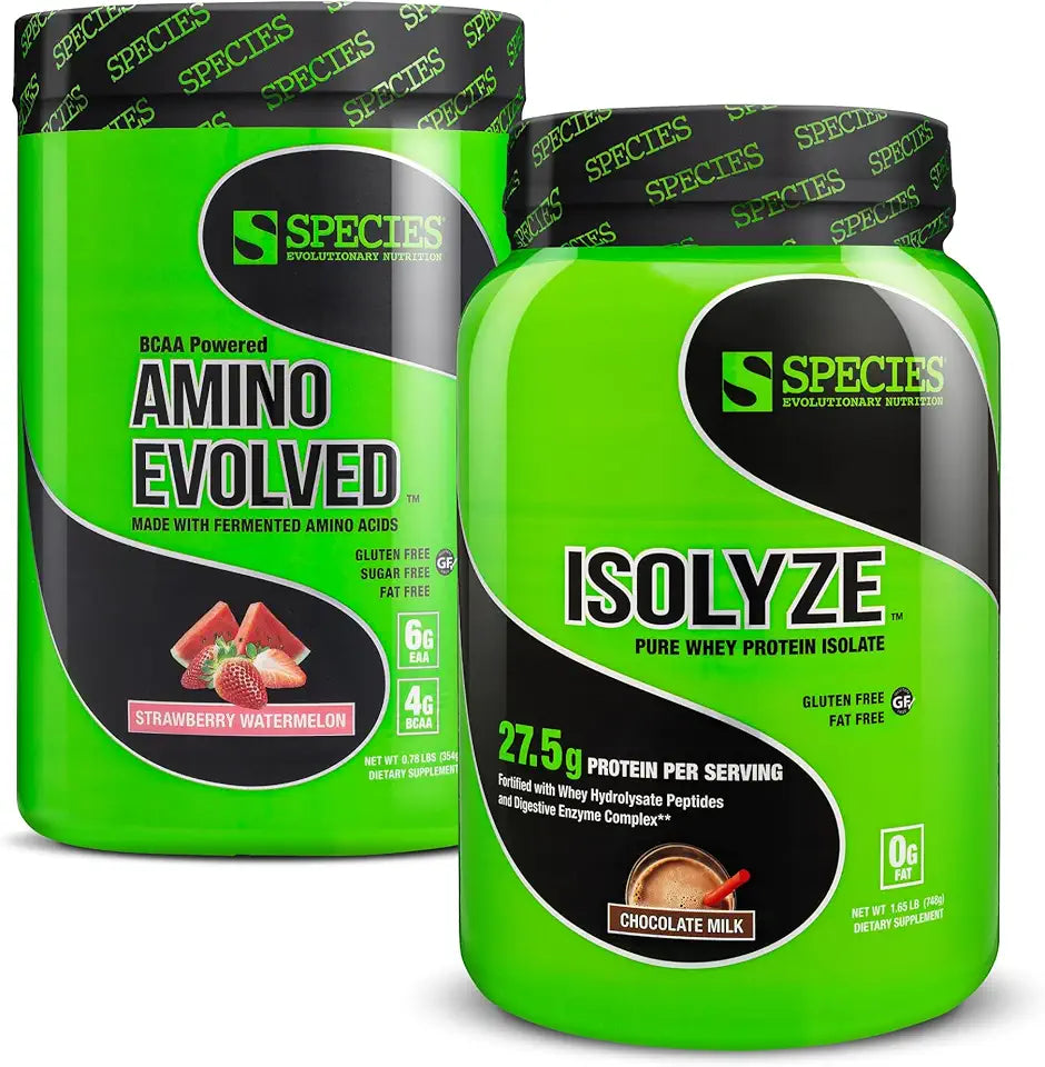 Chocolate Milk Whey Protein 22 Servings and Strawberry Watermelon EAAs G7232