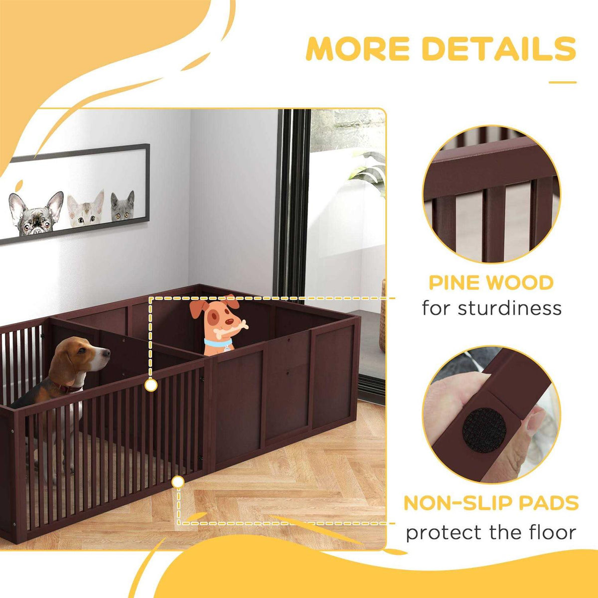 81 x 40 Whelping Box for Dogs H508546