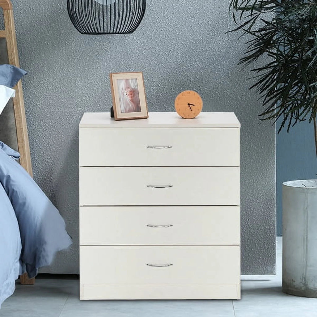 White 4 Drawer Dresser H87504