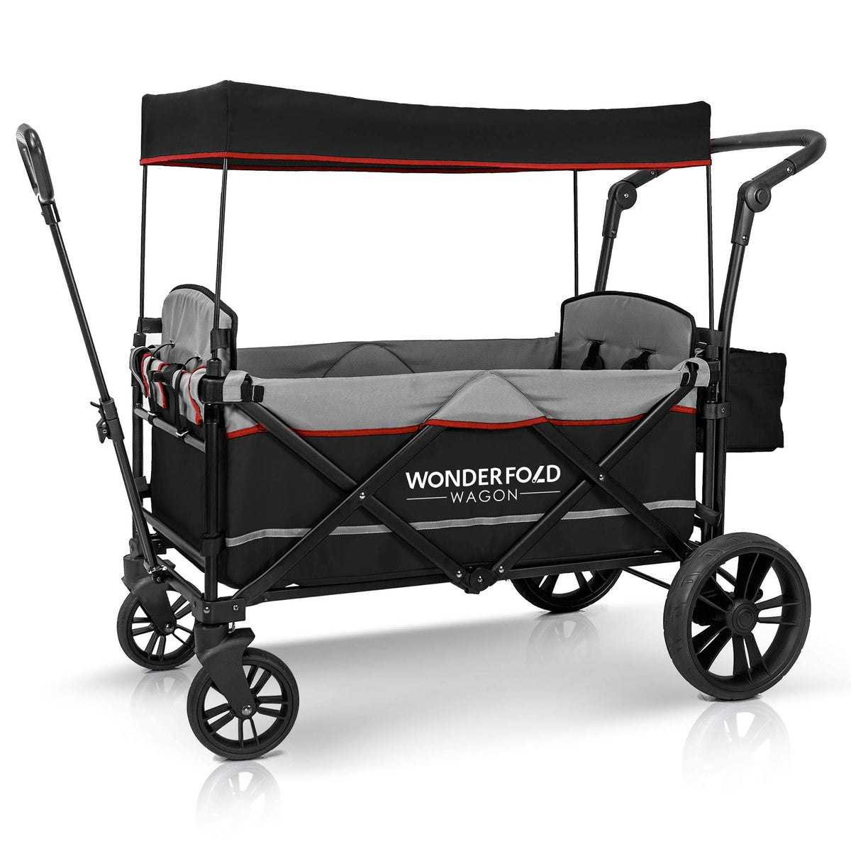 Double Stroller Wagon Black T73281