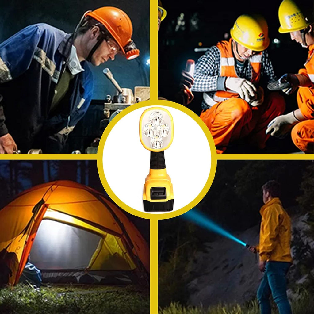 20V Max LED Work Light with USB Port Pack of 2 U845