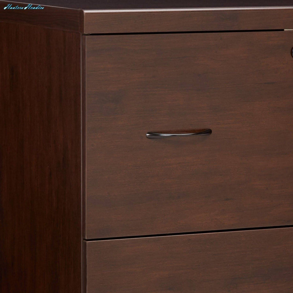 Espresso 2 Drawer Lateral Filing Cabinet B489