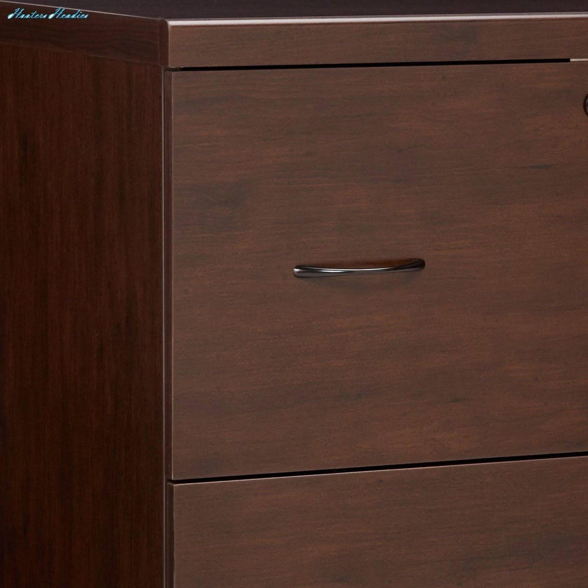 Espresso 2 Drawer Lateral Filing Cabinet B489
