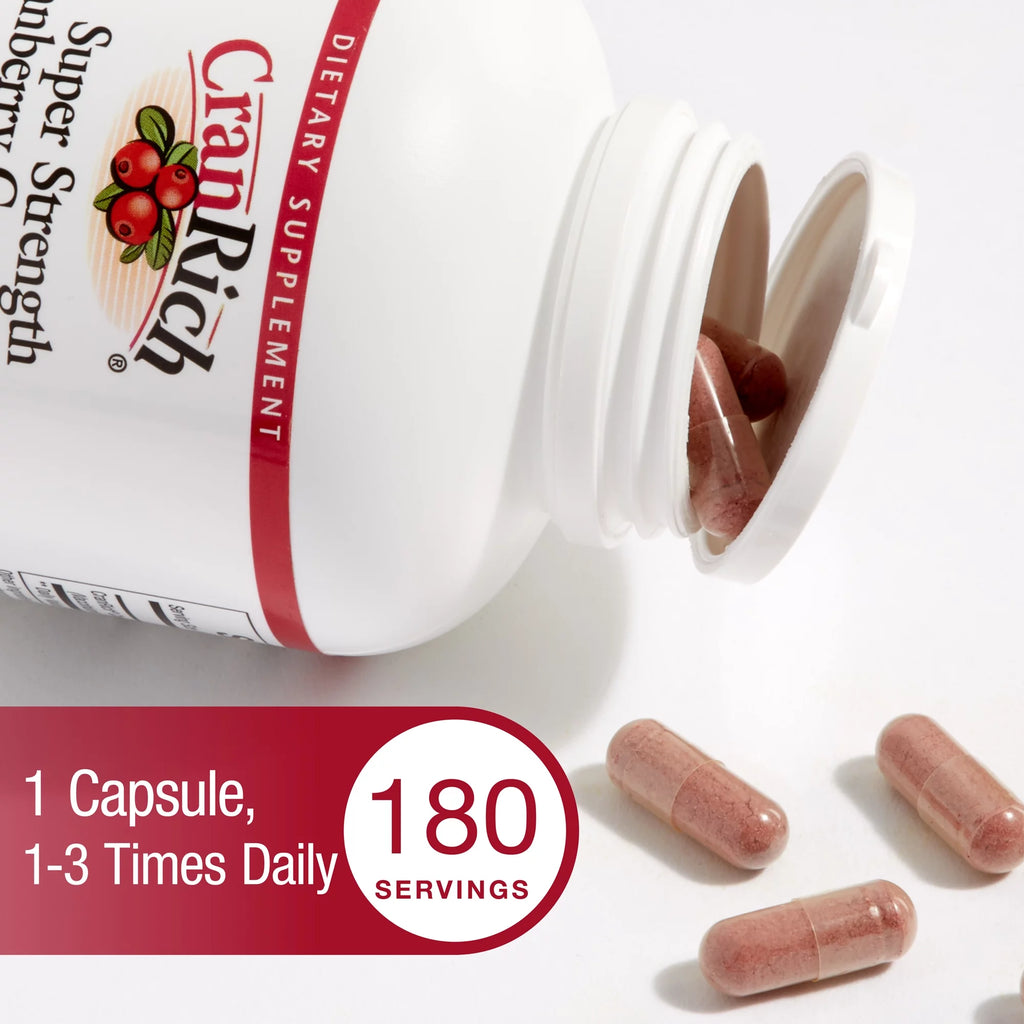 Cranberry Concentrate 180 Capsules Q120