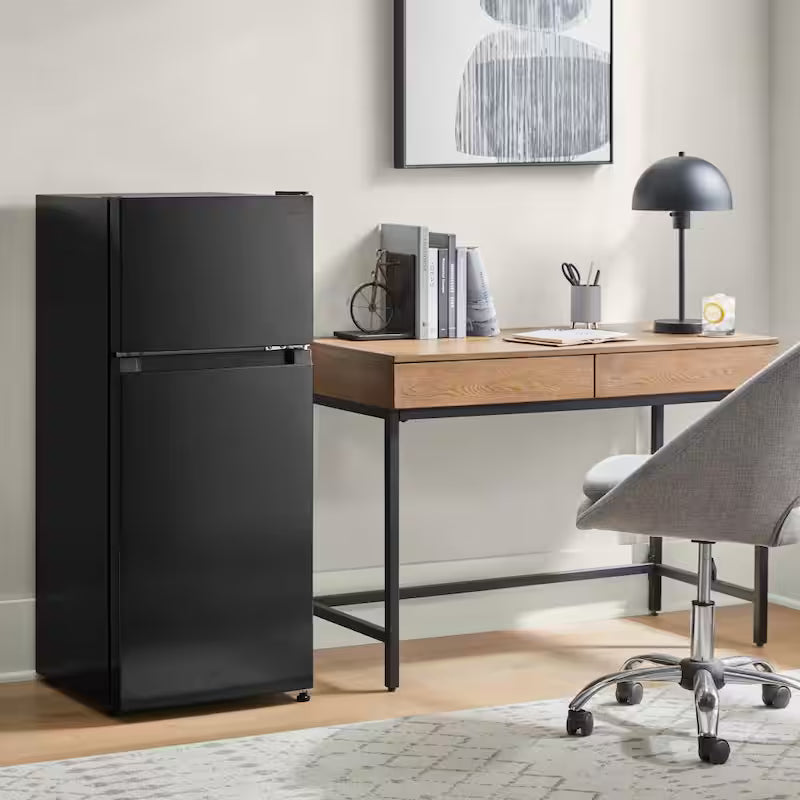 Black 4.5 cu. ft. 2-Door Mini Refrigerator with Freezer Z4743