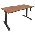 Hand Crank Standing Desk Frame with 55" Desktop I375562