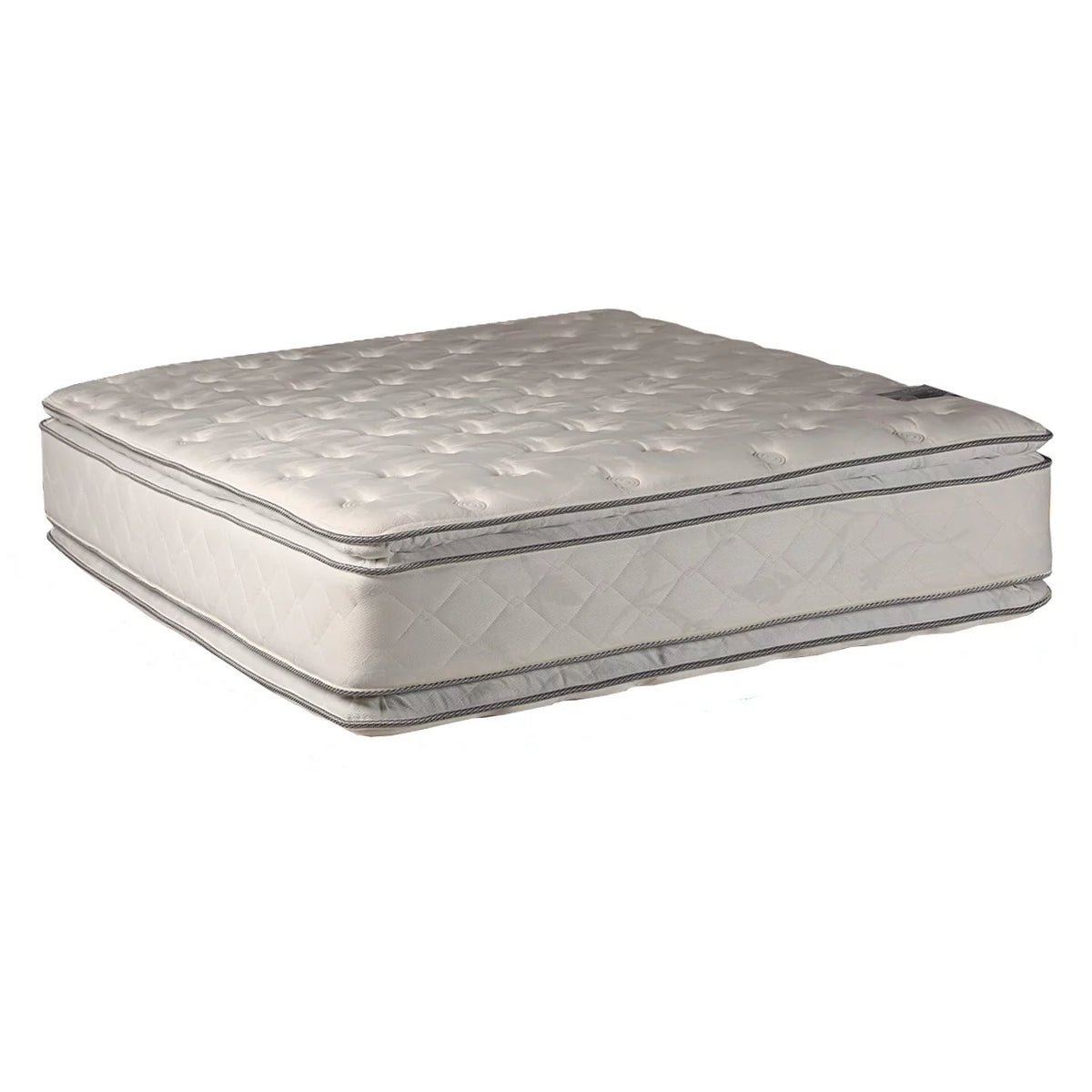 King 76x80x12 Quilted Fabric Eurotop Mattress W47212