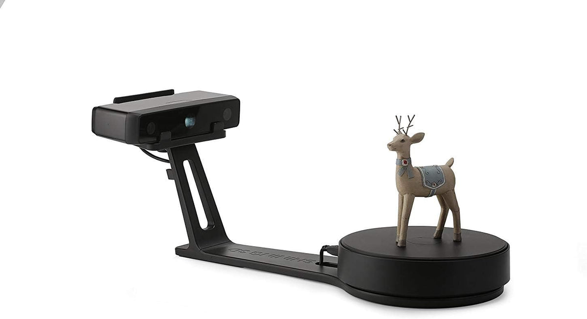 White Desktop 3D Scanner, 0.1 mm Accuracy E61078