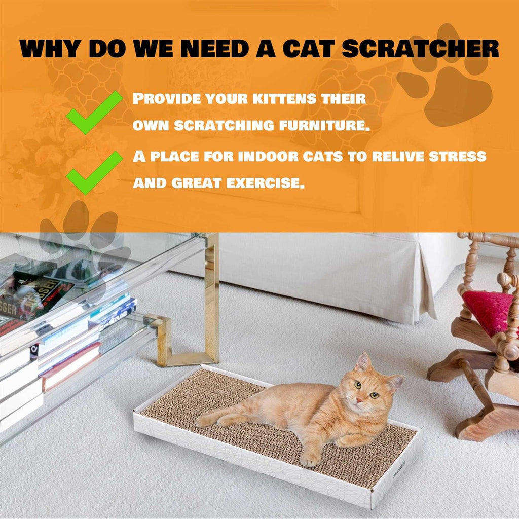 3PCS Double-Sided Cat Scratcher Cardboard T928