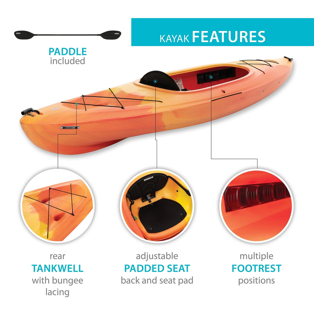 10 ft Sit-Inside Kayak I1174