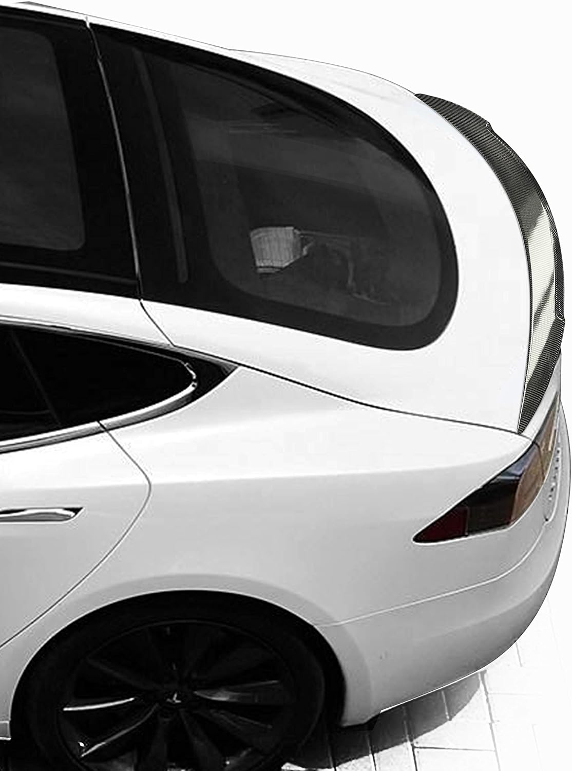 Carbon Fiber Trunk Lip Spoiler D7582