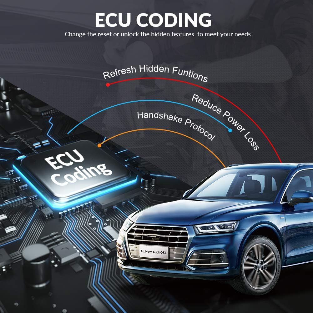 Automotive Scan Tool with ECU Coding and Bi-Directional Control X38377