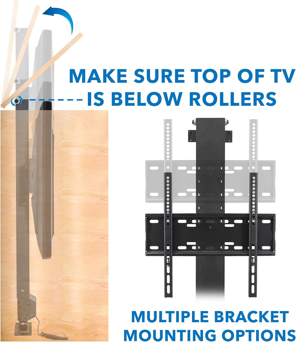 Motorized Height Adjustable TV Lift with Remote Control for 32 to 48 Screens Y7947