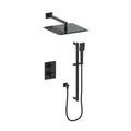 Matte Black Thermostatic Shower System L512