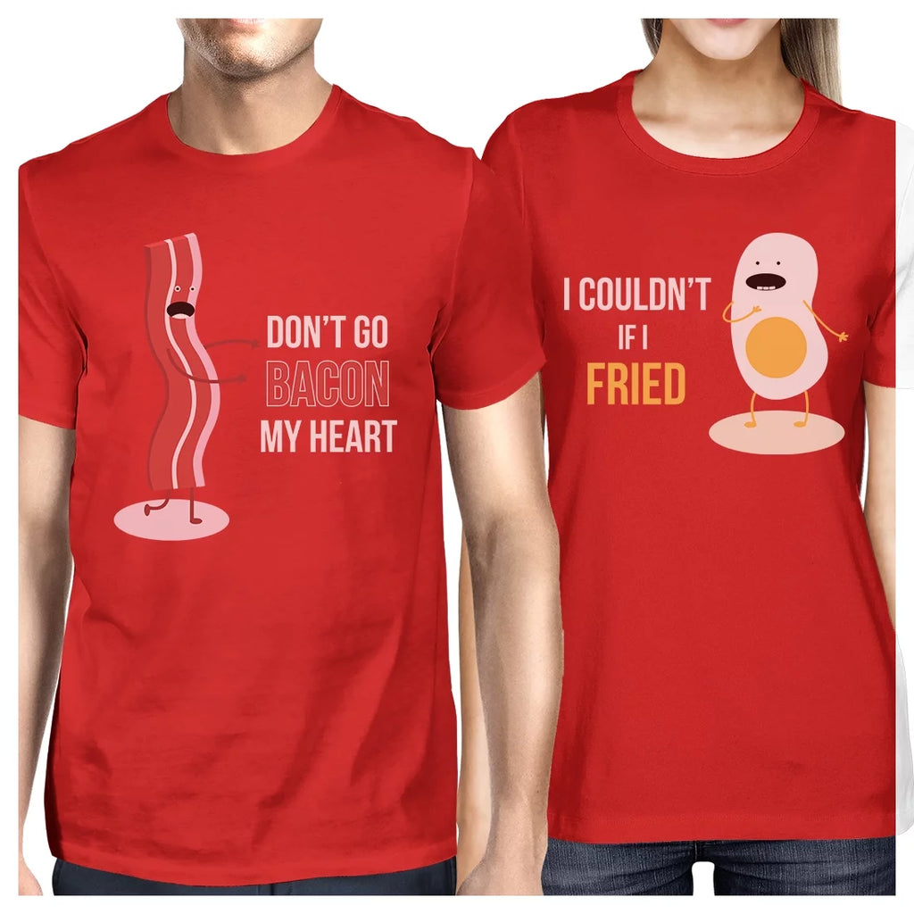 Red Graphic Tees W94101
