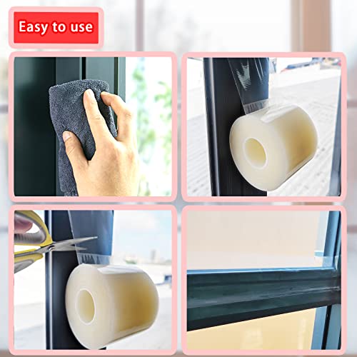 Transparent Window Weather Sealing Tape, 3 Inch x 55 Yards C421