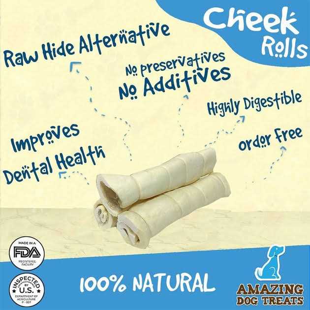 Beef Cheek Rolls Dog Treats Z829097