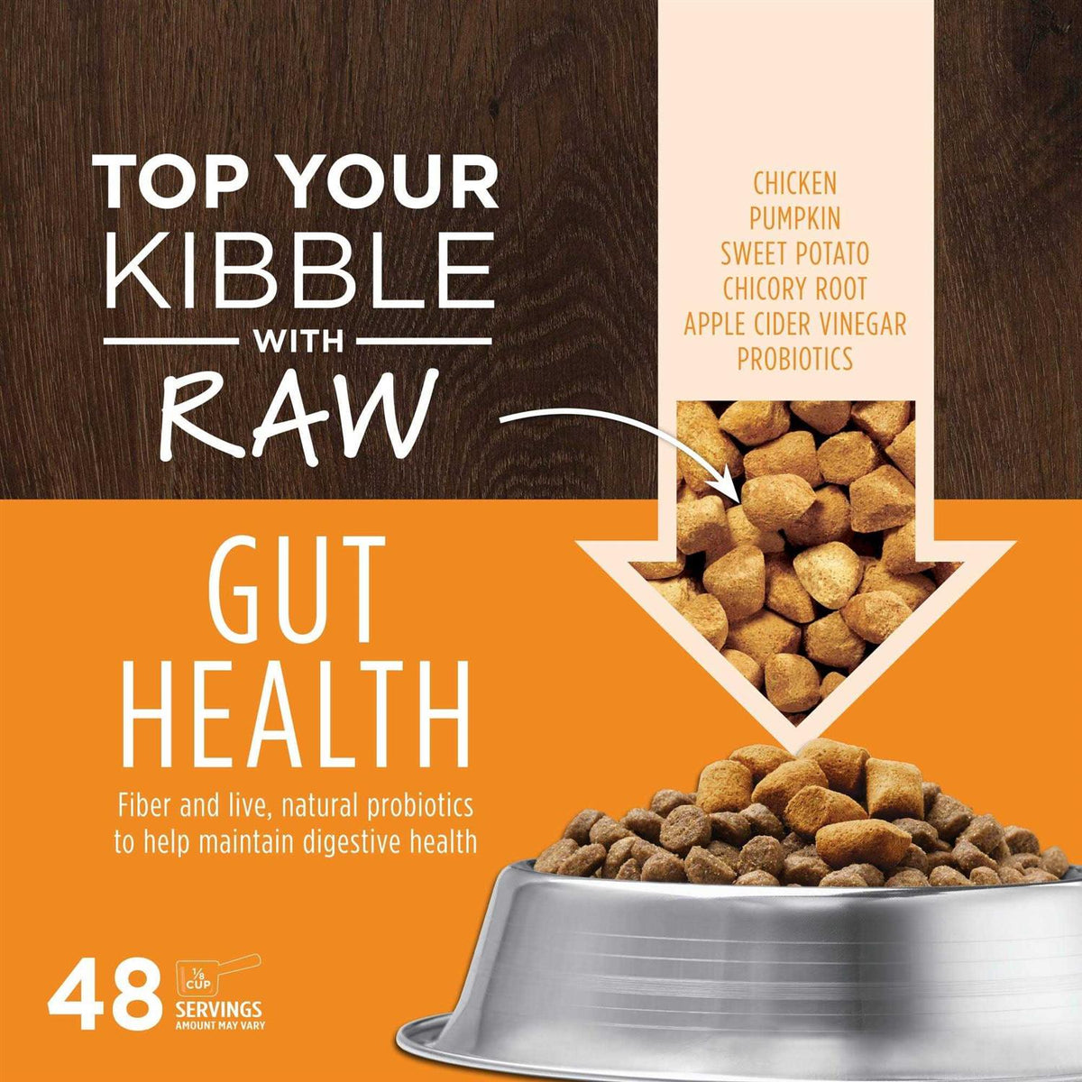 Freeze-Dried Grain-Free Dog Food Topper A557