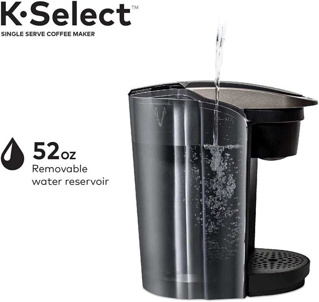 Single Serve K-Cup Pod Coffee Maker, Matte Black N30930