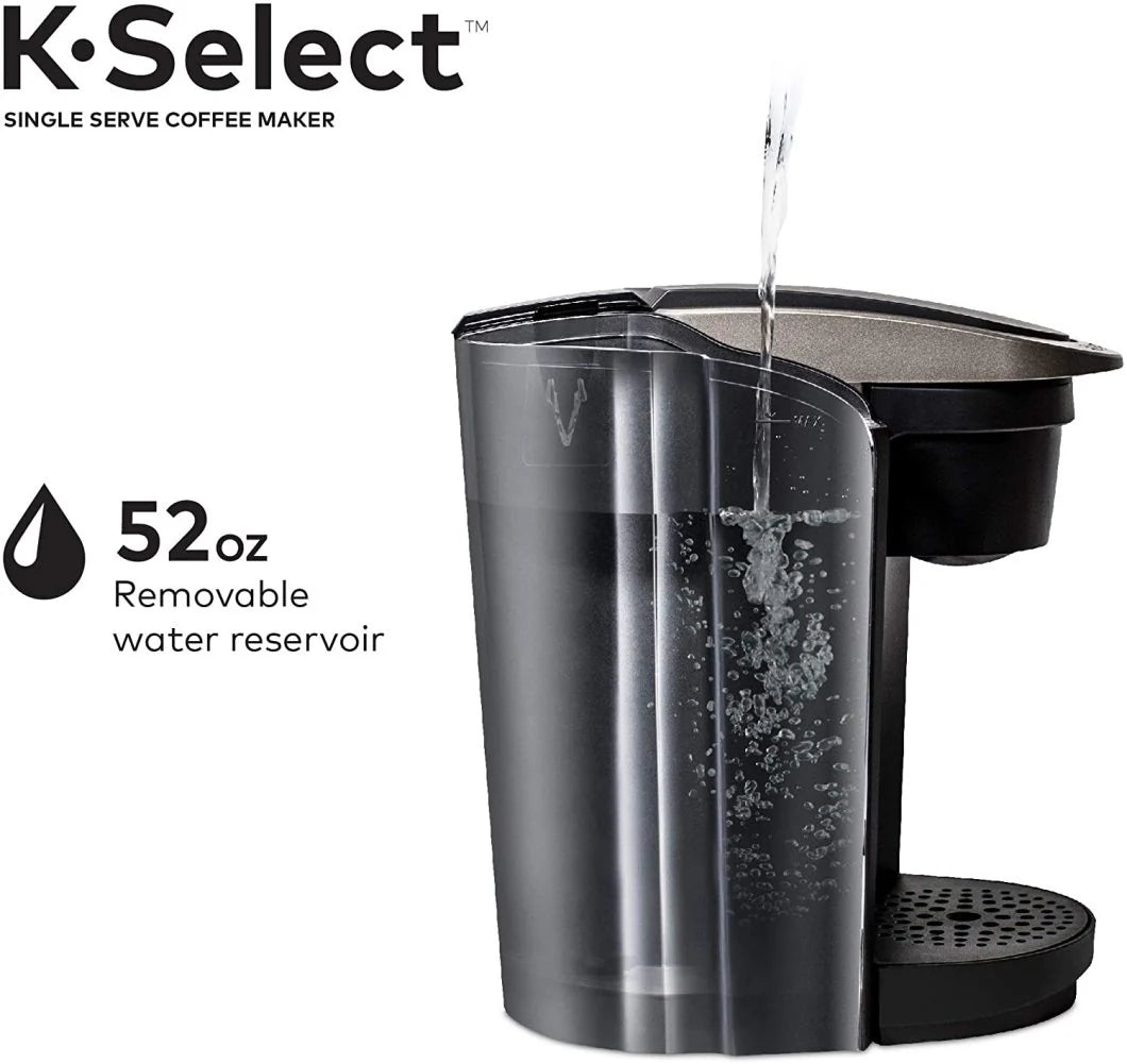 Single Serve K-Cup Pod Coffee Maker, Matte Black N30930