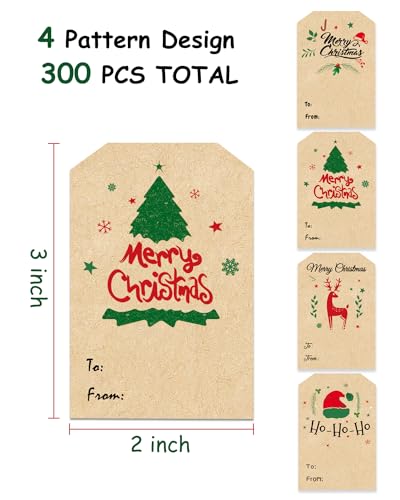 Self Adhesive Gift Tag Stickers U925990