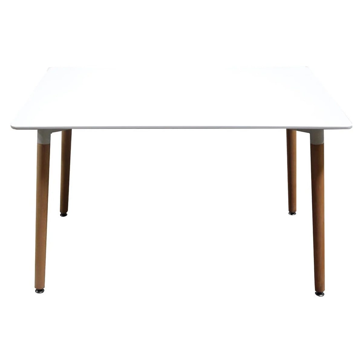 White Solid Wood Dining Table V187