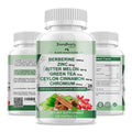 Berberine Supplement 1500mg 120 Capsule A902877