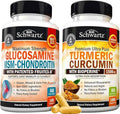Glucosamine Chondroitin MSM Turmeric Curcumin Joint Support Supplement E21634