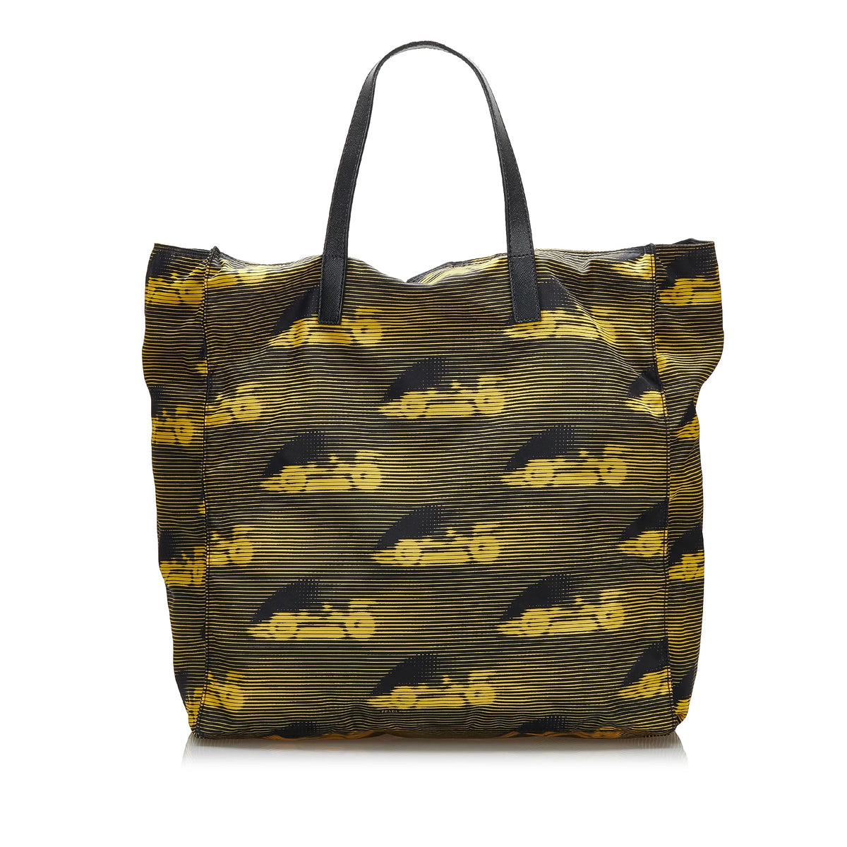 Yellow Nylon Satchel F202495