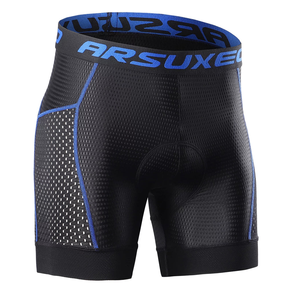 Men Cycling Underwear Shorts 5D Gel Padded Quick Dry G634371