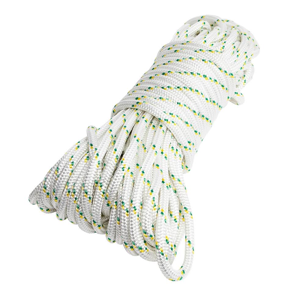 Portable Winch Rope 164ft. L x 1/2in. Dia, 8100 lbs. Tensile Strength C534211