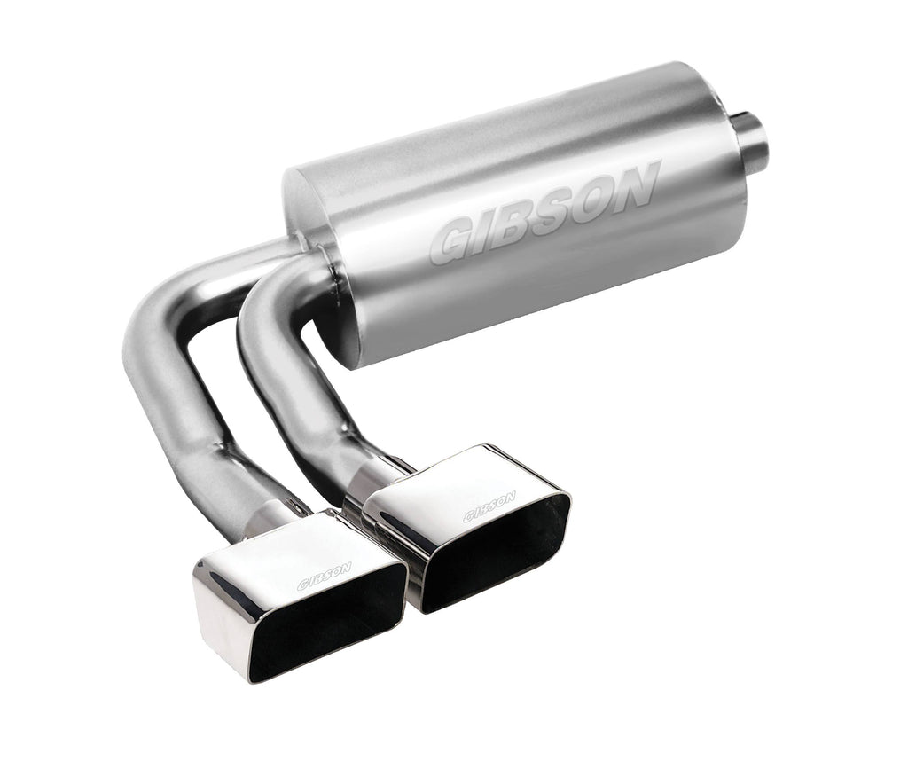 Black Cat-Back Dual Split Exhaust System Q82560