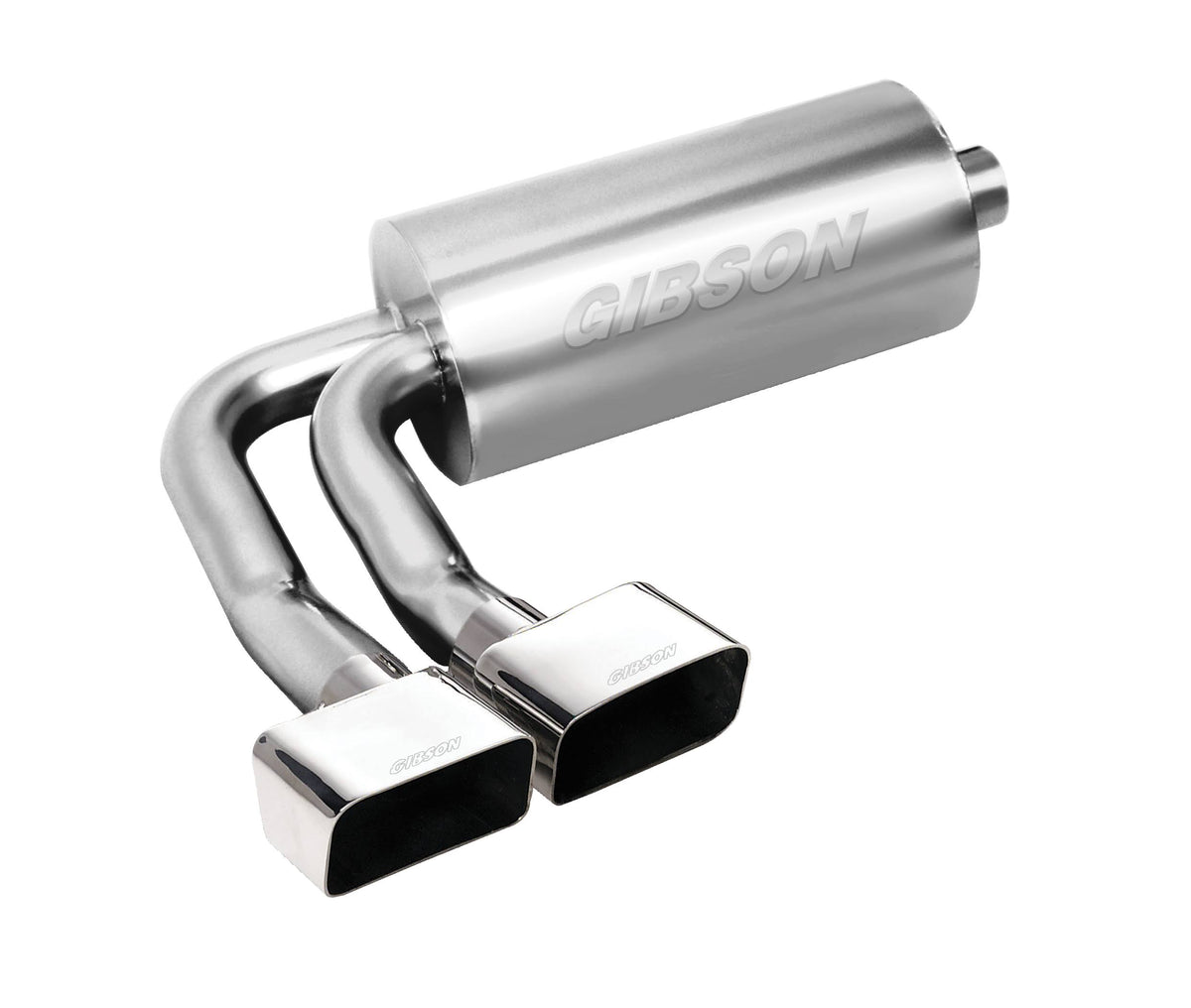 Black Cat-Back Dual Split Exhaust System Q82560