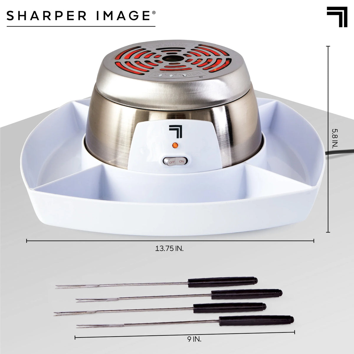 Electric Tabletop S'mores Maker 6 Piece Set U838