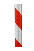 Orange/White Reflective Barricade Sheeting H4541