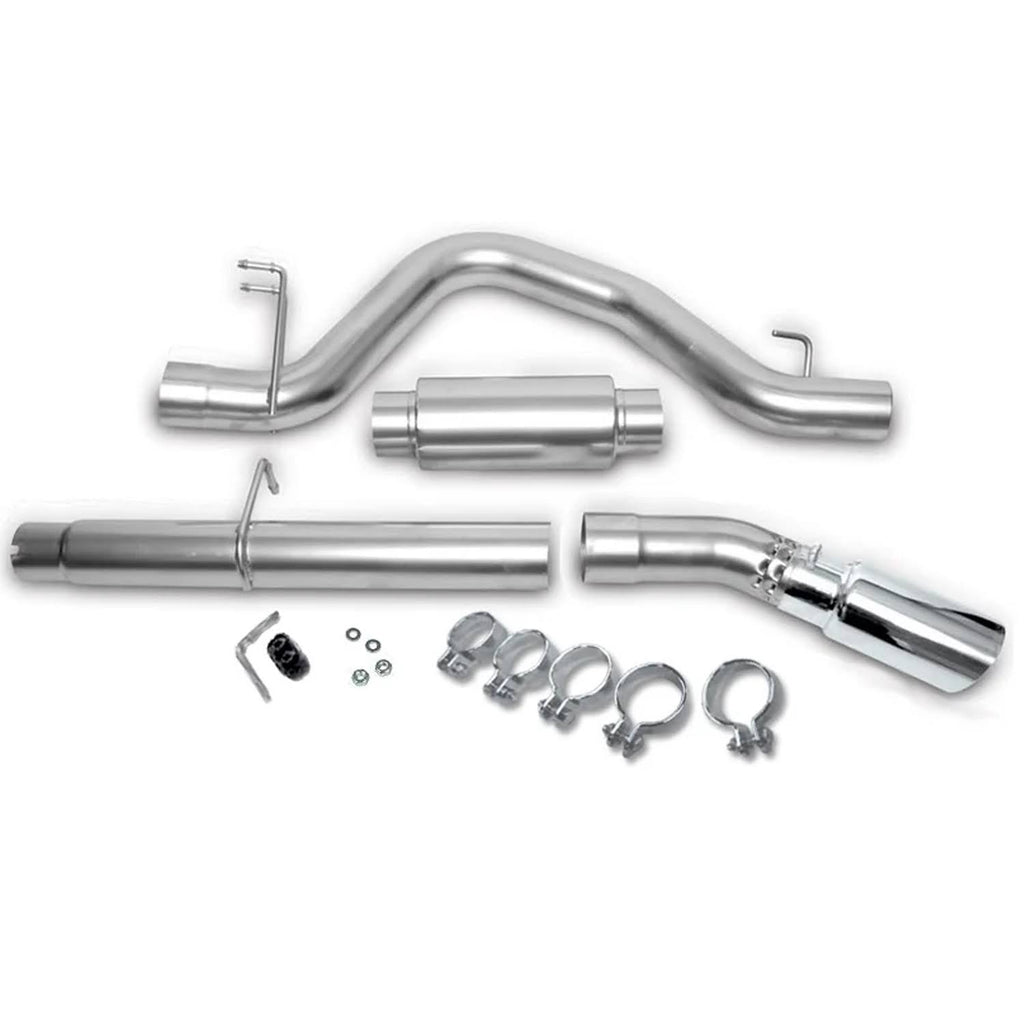 Black Cat-Back Dual Split Exhaust System Q82560