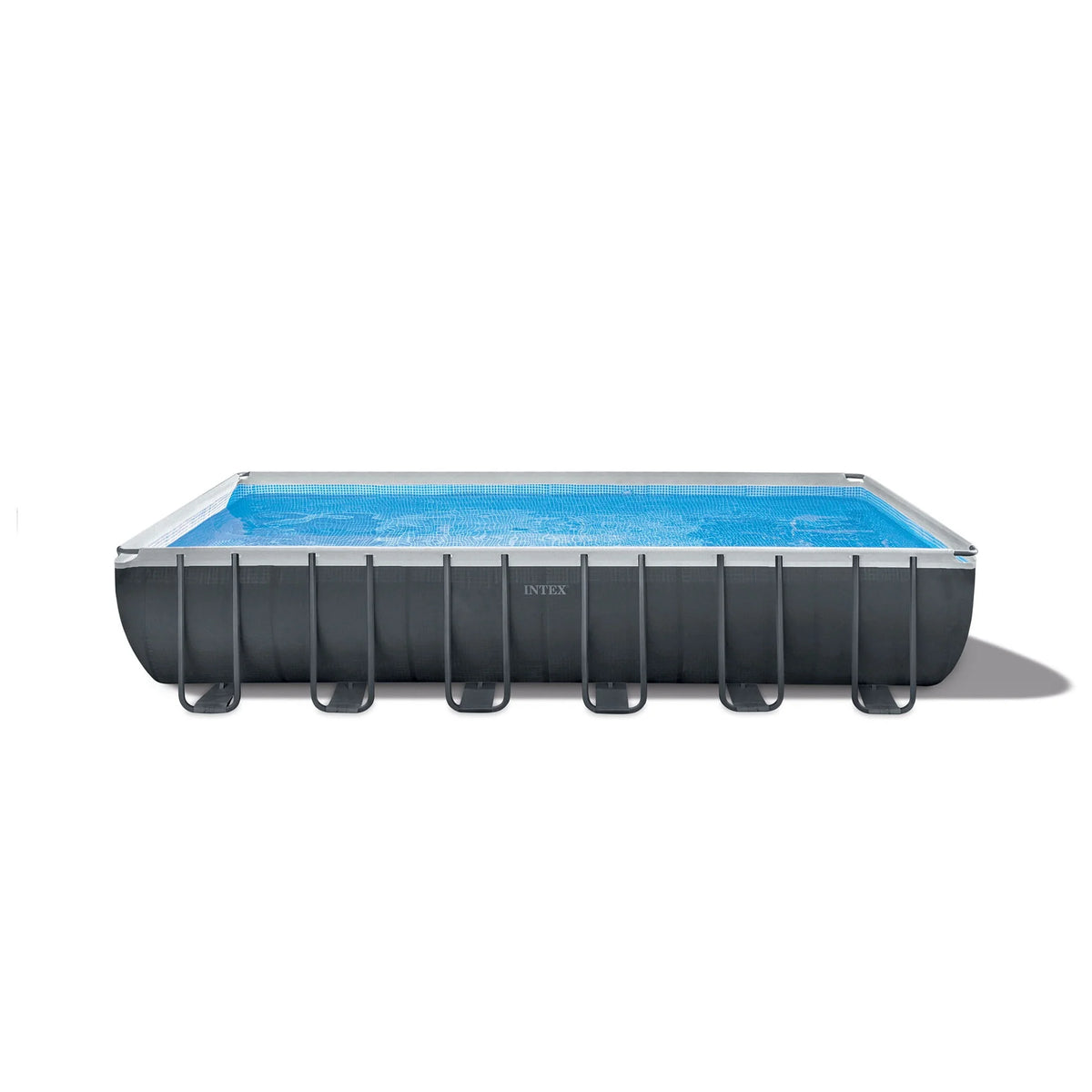 12' x 24' Rectangle Metal Frame Above Ground Pool J687