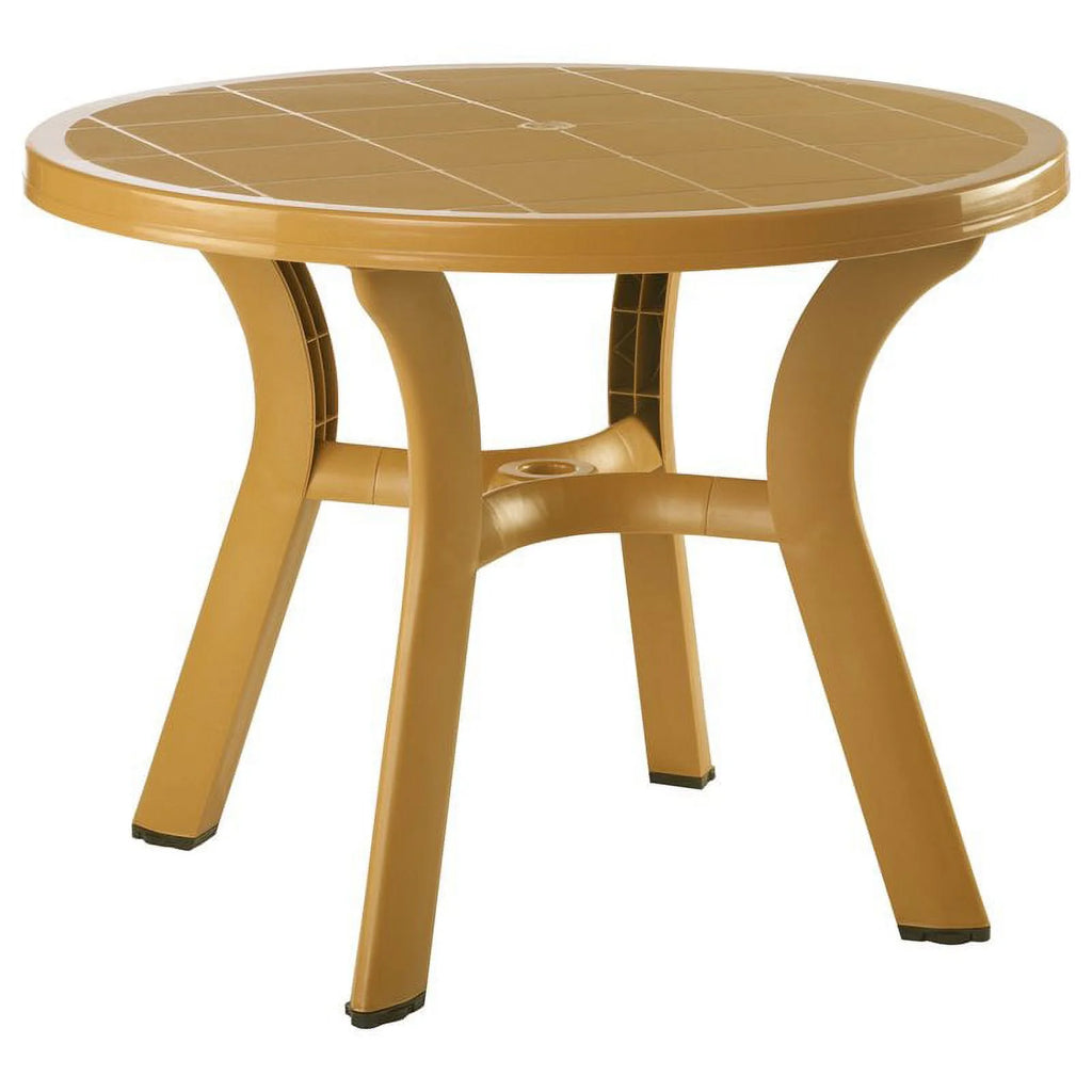 White 5 Piece Resin Patio Table and 4 Chairs V397