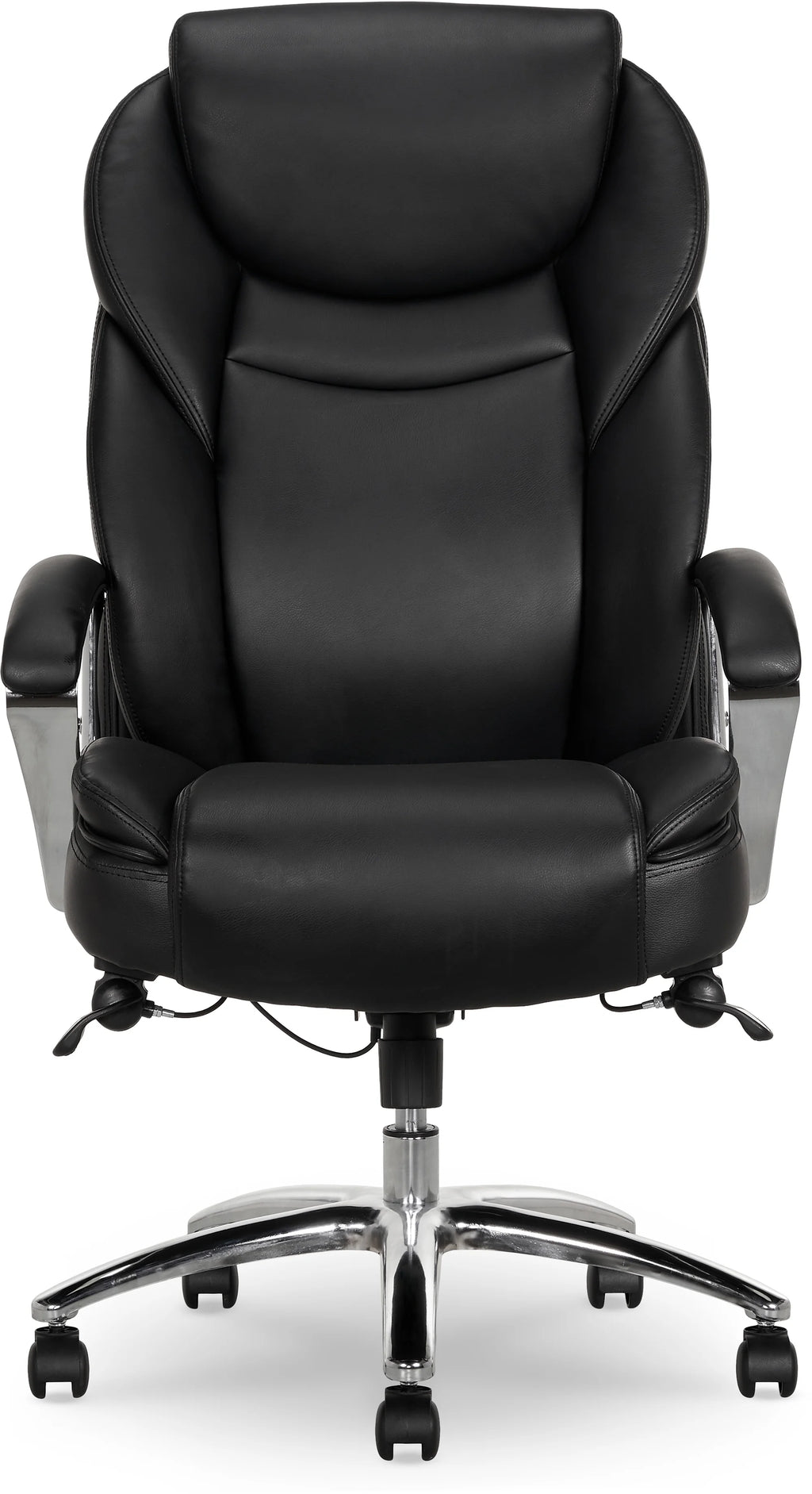 Black Bonded Leather Big & Tall Office Chair E30500
