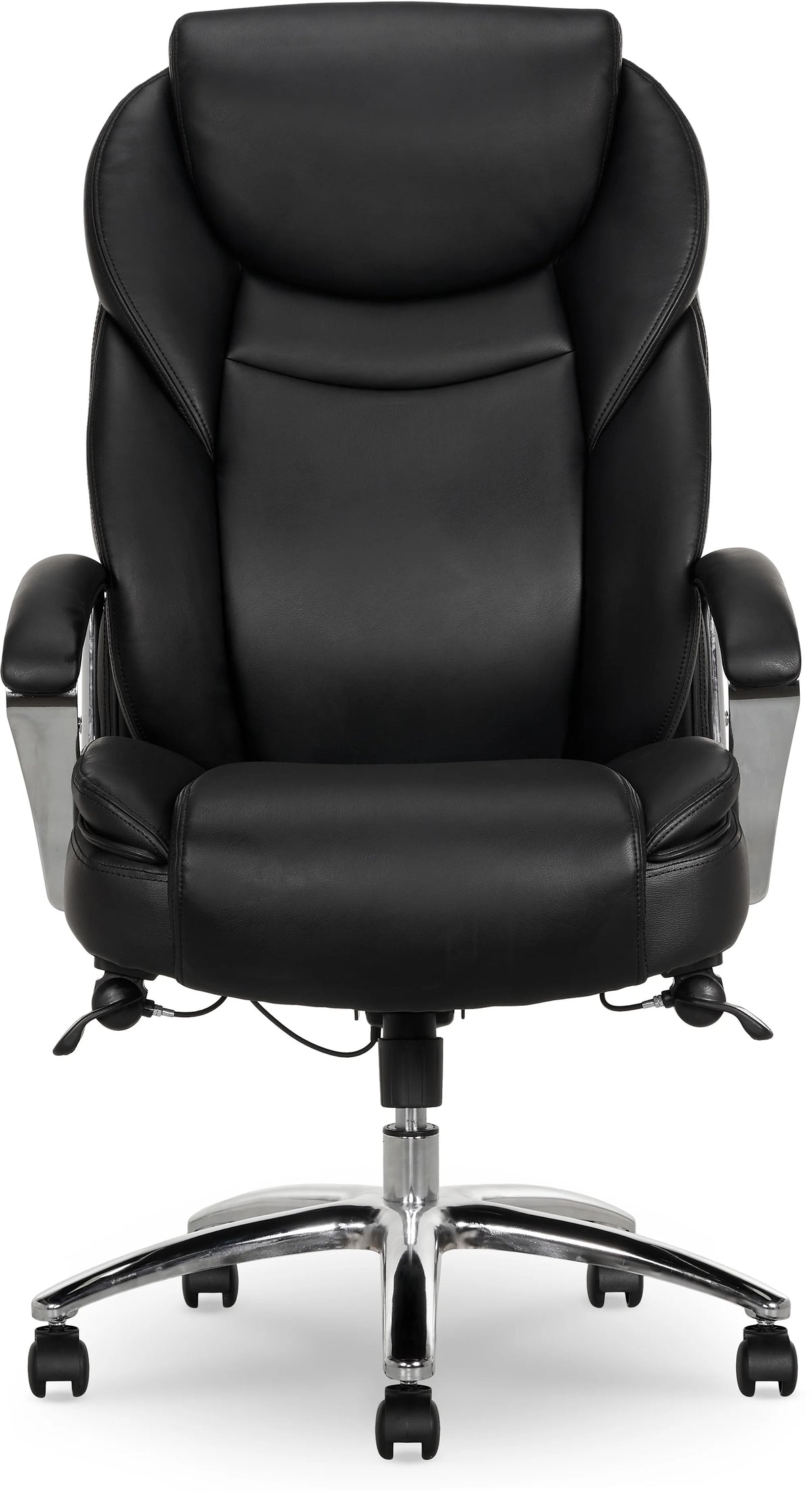 Black Bonded Leather Big & Tall Office Chair E30500