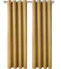 Set of 2 Blackout Grommet Top Curtain Panels S592696