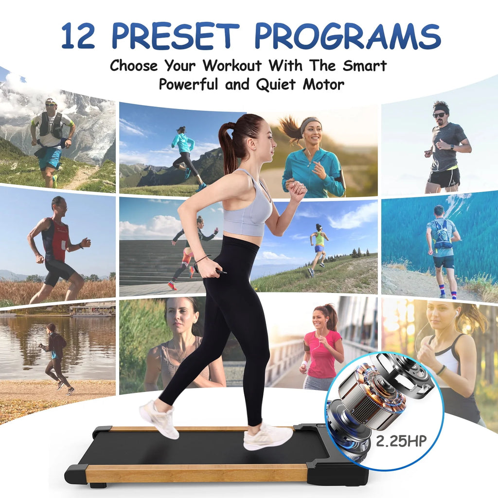 Wood 2.25HP Portable Mini Treadmill A206