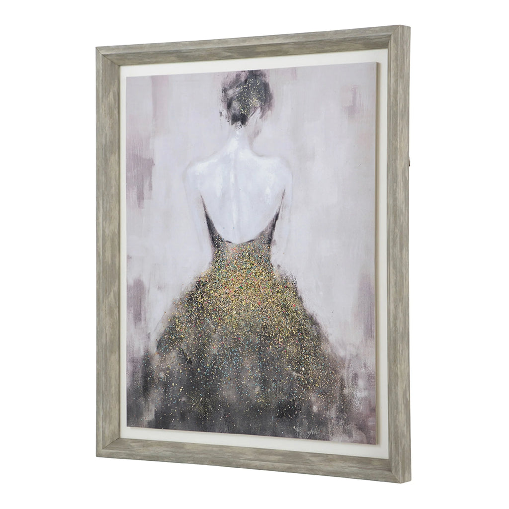 Canvas Framed Wall Art 17.25" x 21" J677