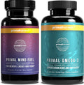 Omega 3 Fish Oil Capsules and Brain Booster Pills Bundle C6495