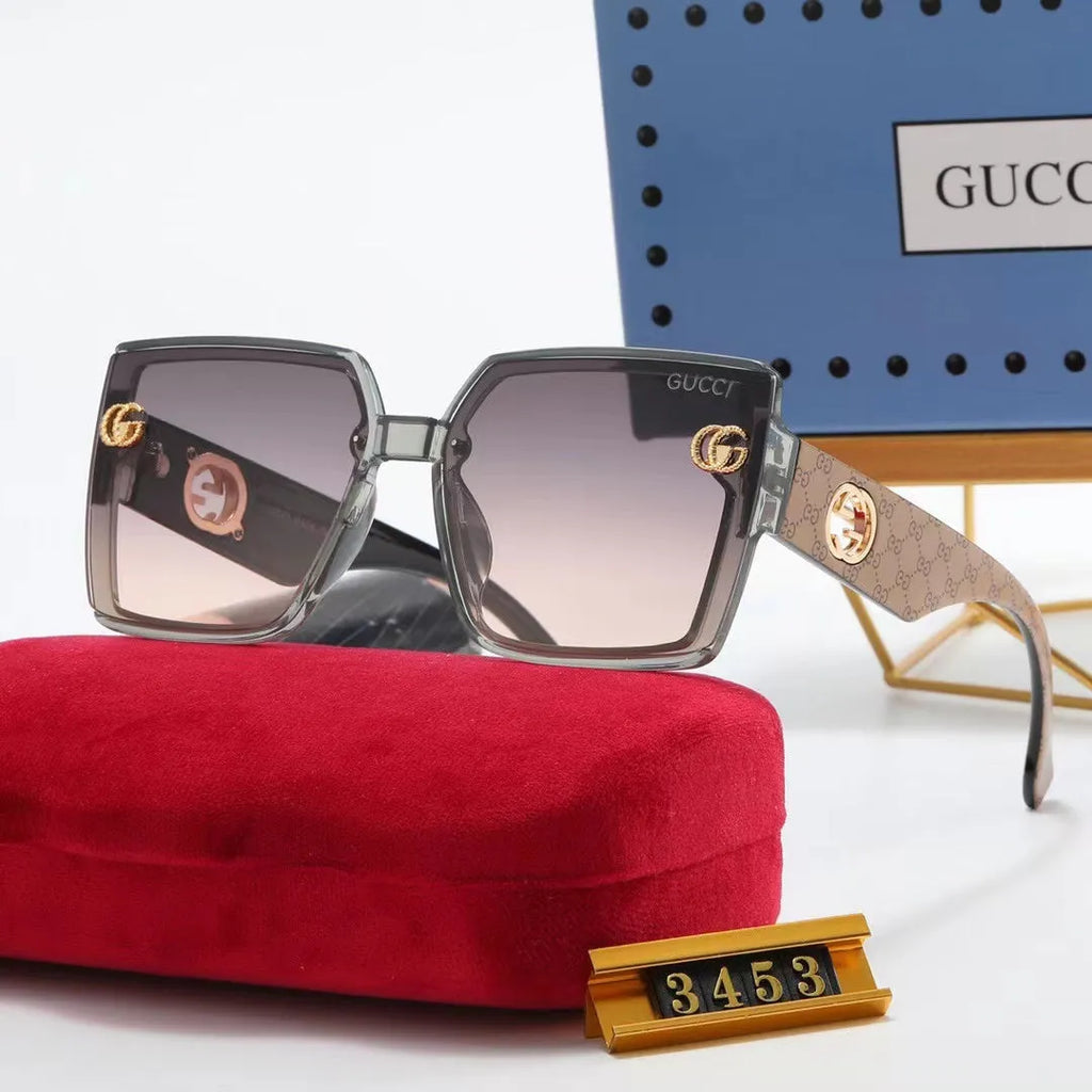 Double G Graffiti Printing Sunglasses T690473
