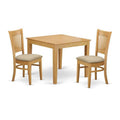 Oak Dining Table & 2 Chairs W36305