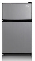 3.1 cu.ft. Double Door Stainless Steel Refrigerator F8198